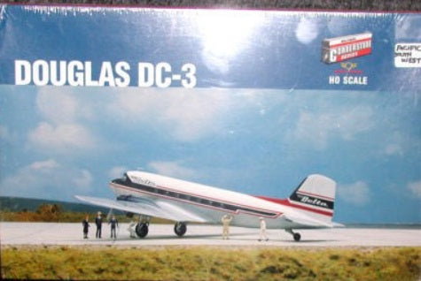Walthers 933-1163 HO Pacific Southwest Airlines Douglas DC-3 Aircraft Kit