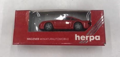 Herpa 2501 1:87 Red Porsche 959