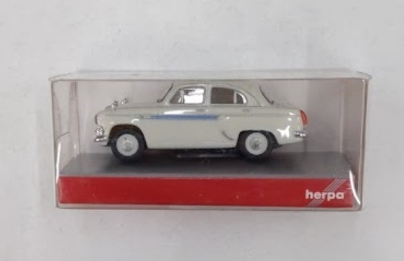 Herpa 023672 1:87 White Moskvitch 403