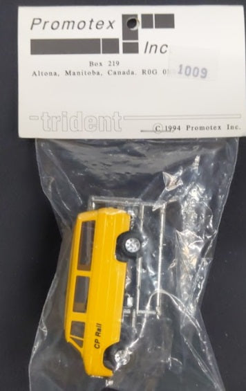 Herpa 1009 1:87 Yellow CP Rail GMC Van