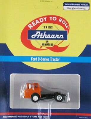 Athearn 02706 HO Orange Ford C-Series Tractor Ready To Roll