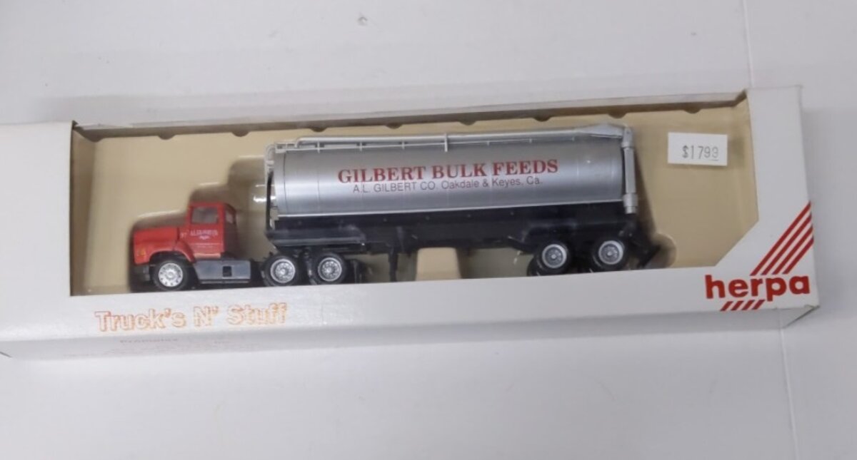 Herpa 512 1:87 Trucks n Stuff Tanker Gilbert Foods