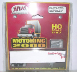 Atlas 1201-1 1:87 Burlington Motor Carriers 45' Pines Trailer #11032