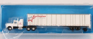 Deluxe Innovations 710301 1:160 N Tractor-Trailer w/ Cab & 53' Platewall