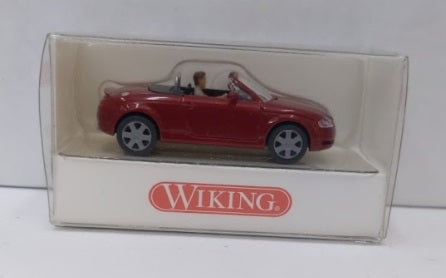 Wiking 131 05 28 HO Red Spice Audi TT Roadster W Chofer