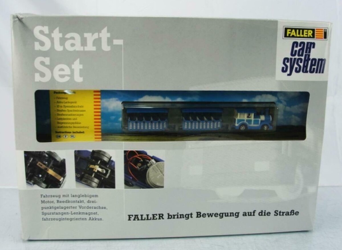 Faller 161514 HO Car System Start-Set Tourist Tram Mini Transfer