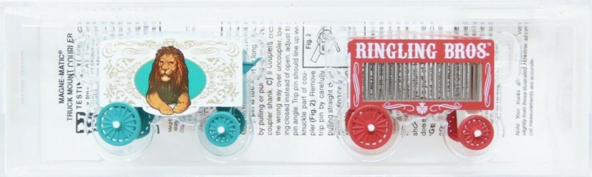 Micro-Trains 47000049 N RBBX Vintage Circus Wagon & Lion Cage (Set of 2)