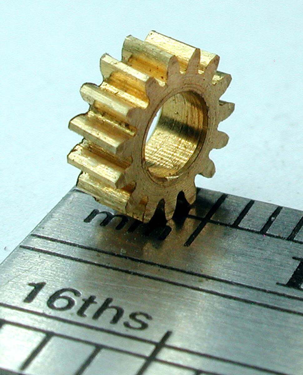 Northwest Short Line 11715-6 Worm Gear - Brass