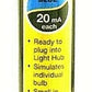 Woodland Scenics JP5747 Just Plug Blue LED Nano Lights (Pack of 2)