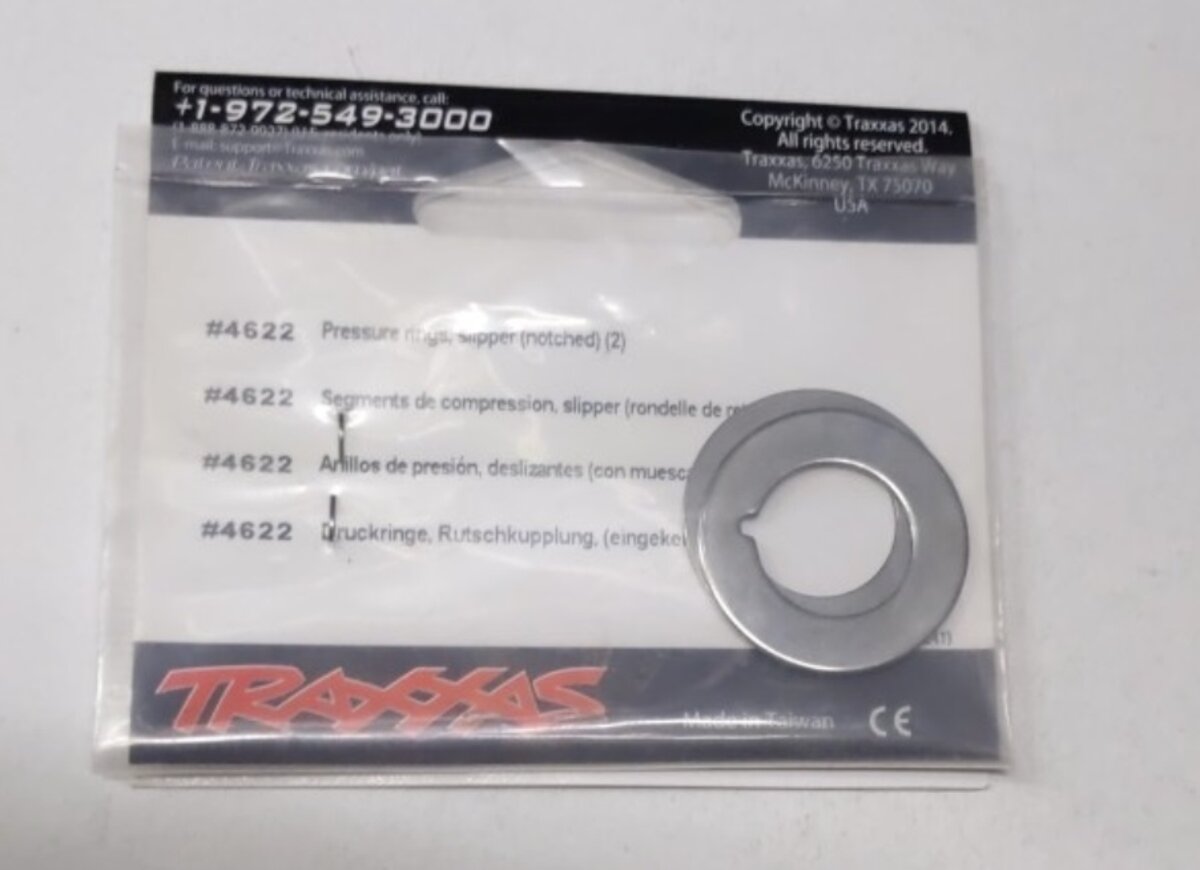 Traxxas 4622 Slipper Pressure Rings (Pack of 2)
