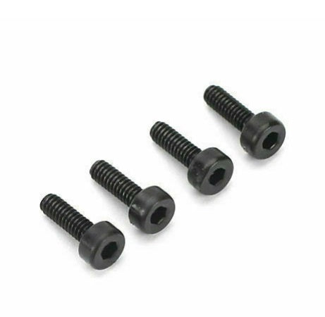 Dubro 2112 2 mm x 6 Socket Head Cap Screws (Pack of 4)