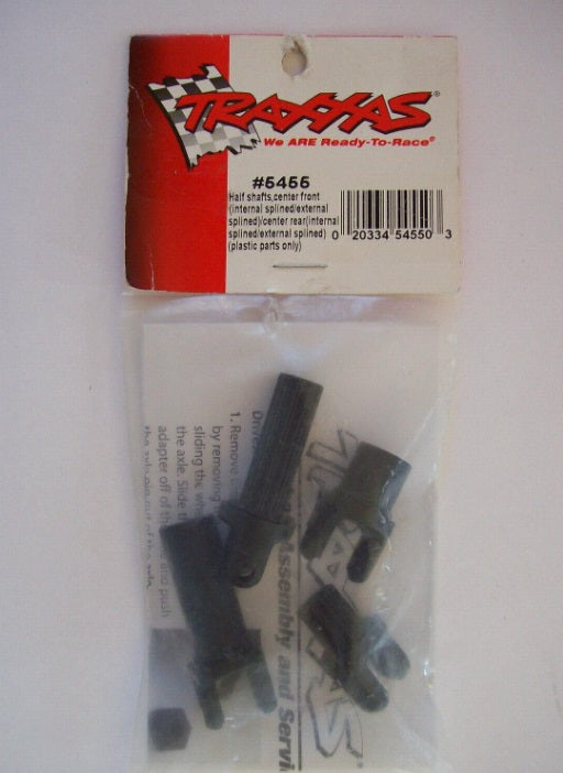 Traxxas 5455 Center Front Half Shafts: Revo, Slayer