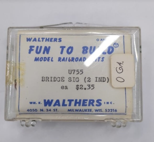 Walthers U755 O Gauge Signal Bridge Light Kit (SG-3/56-0706)