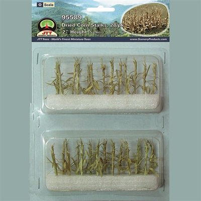 JTT Scenery Products 95589 O Dried Corn Stalks Pack (Pack of 28)
