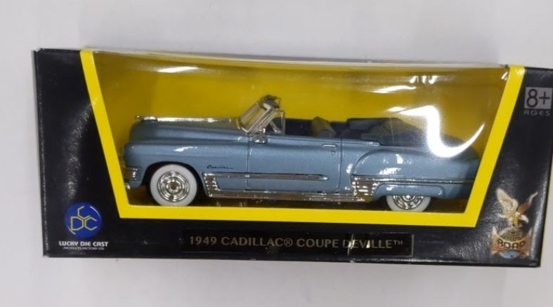 Road Signature 94223 1:43 Blue 1949 Cadillac Coupe DeVille