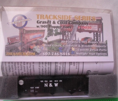 The N Scale Architect 10030 N Gravel & Coal Company "Building Kit