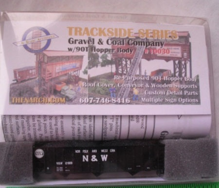 The N Scale Architect 10030 N Gravel & Coal Company Building Kit