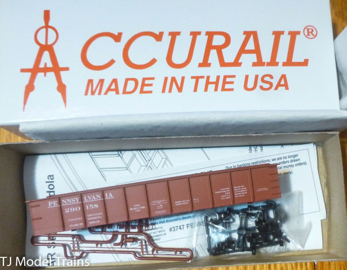 Accurail 3747 HO Pennsylvania Aar 41' Steel Gondola