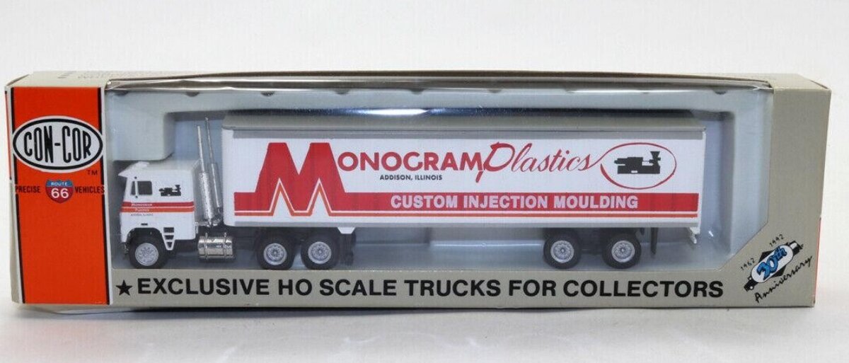 Con-Cor 96-02 HO Monogram Plastics Tractor Trailer