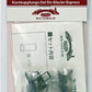 Kato 28-186 N Glacier Express Close Coupling Set