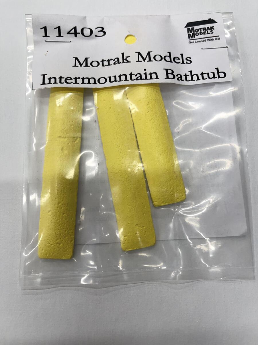 Motrak Models 11403 N Intermountain Bathtub Gondola Sulfur Load (Pack ...