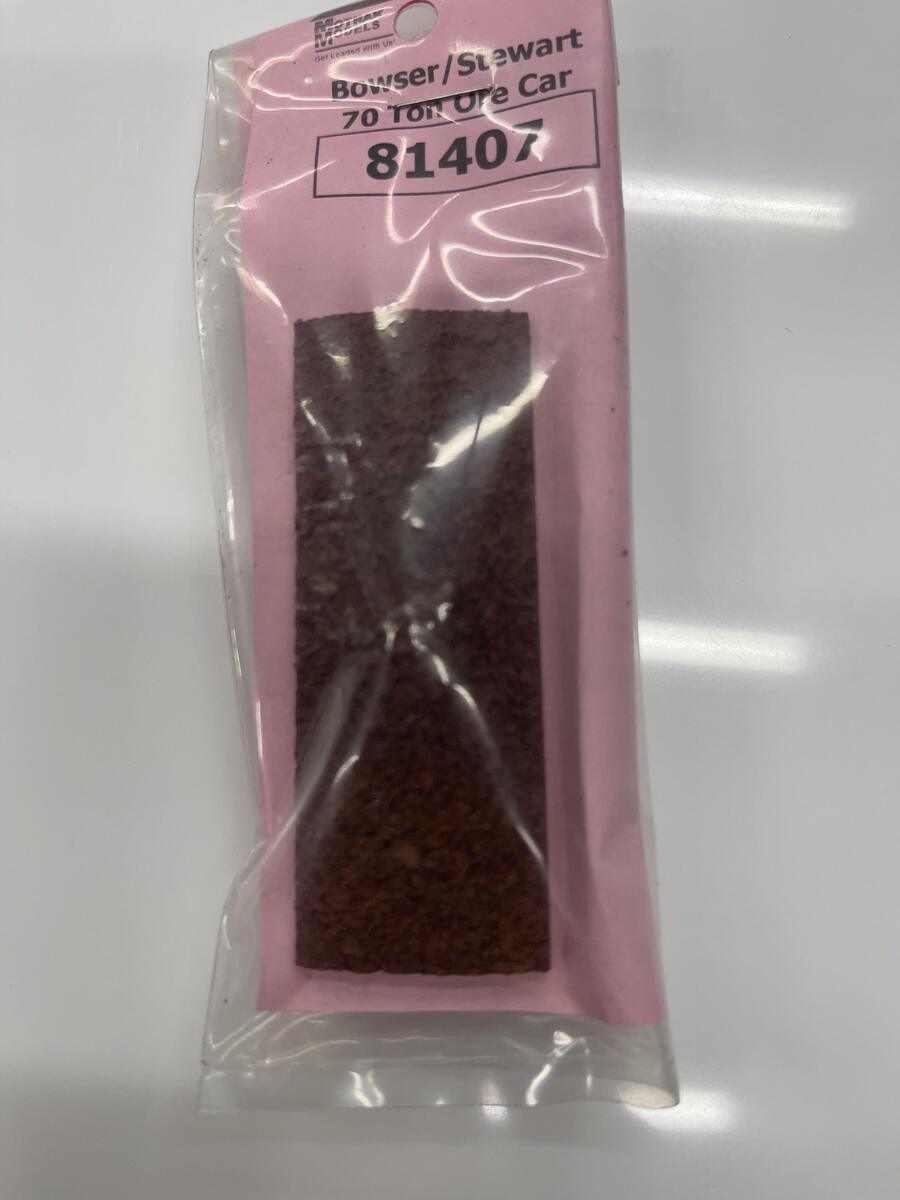Motrak Models 81407 HO Bowser/Stewart 77-Ton Ore Car Ore Load (Pack of 2)