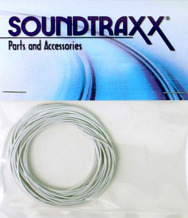 SoundTraxx 810146 White 10' 30 AWG Wire