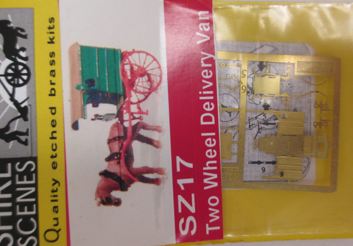 Shire Scenes SZ17 1:220 Two Wheel Delivery Van Kit