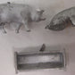 Selley Finishing Touches 675-010278 HO Scale Pigs & Trough Set