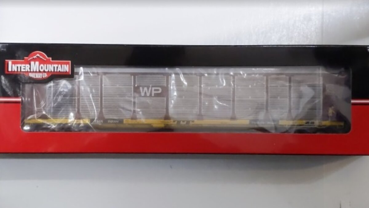 InterMountain 45279 HO Western Pacific Bi-Level Auto Rack Flat Car