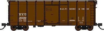 Fox Valley Models 90340 N Baltimore & Ohio Wagontop Orig - Flat Door #380275