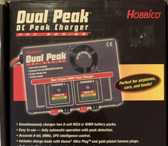 Hobbico HCAP0255 Dual Peak DC Charger