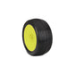 AKA Products, Inc. 14113ZRY 1:8 Truggy EVO Gridiron Z PrMntd Tires Yellow Wheels