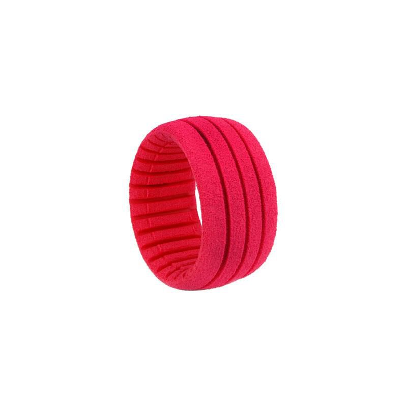 AKA Products, Inc. 14117ZR 1:8 Truggy EVO Impact Z Tires Red Inserts (Pack of 2)