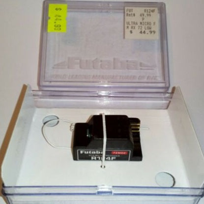 Futaba FUTL0438 R124F 4-Ch Ultra Micro FM Rx 72 Low