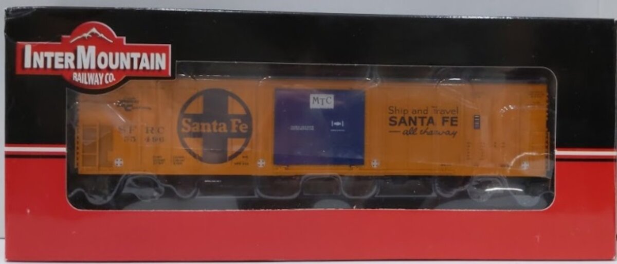 InterMountain 48824-02 HO Santa Fe R-70-20 Mechanical Refrigerator Car #55496