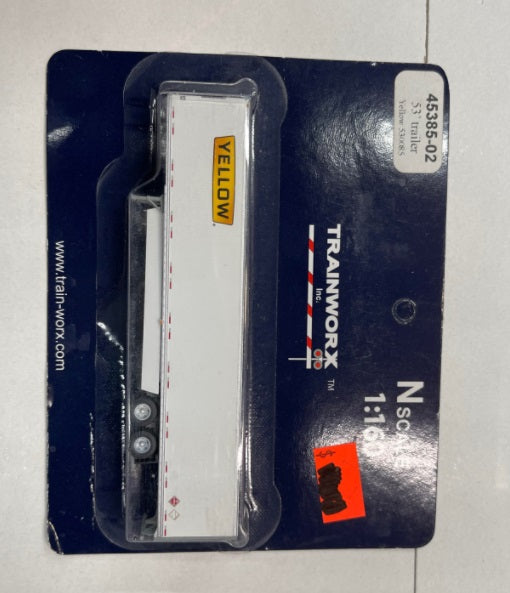 Trainworx Inc 45385-02 N Yellow 53' Trailer #530085