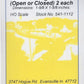 Pikestuff 541-1112 HO Freight Door Open (Pack of 2)
