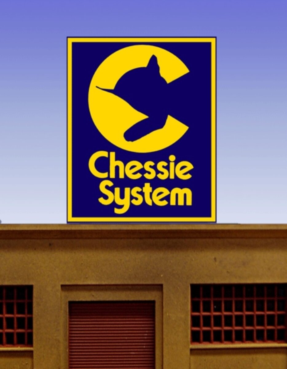 Miller Engineering 88-2751 O/HO Chessie System Billboard