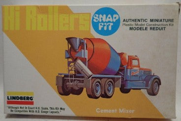 Lindberg 1025 HO Hi Rollers Cement Mixer Building Kit