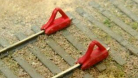 Durango Press 206 HO Car Stops Set of 6
