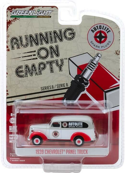 Greenlight Collectibles 41080-A Autolite Spark Plugs '39 Chevrolet Panel Truck