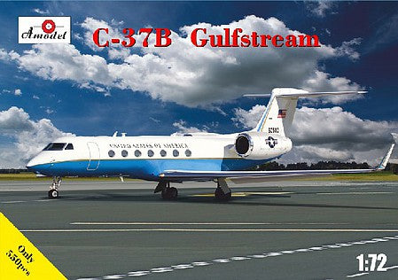A Model from Russia 72327 1:72 C-37B Gulfstream Aircaft Plastic Model Kit
