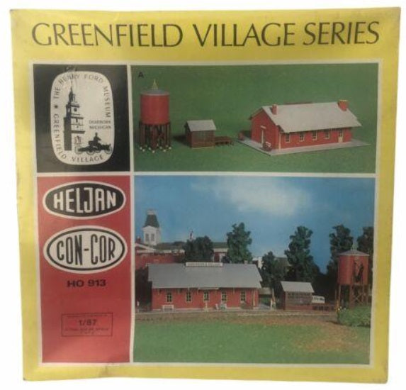 Heljan 913 Con-Cor HO Greenfield Village Series Henry Ford Museum Building Kit