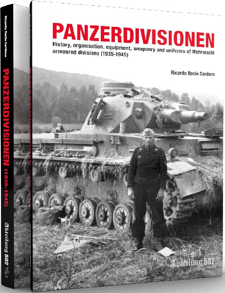 Abteilung 502 718 Panzerdivisionen History Wehrmacht 1935-1945 Hard Cover Book