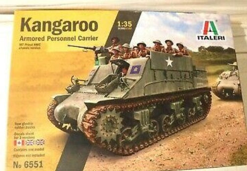 Italeri 6551 1:35 WWII Kangaroo Military Tank Model Kit