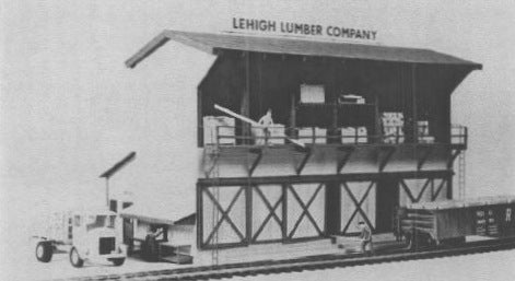 Lehigh Valley Models LVM 30 Lehigh Lumber Company Building Kit
