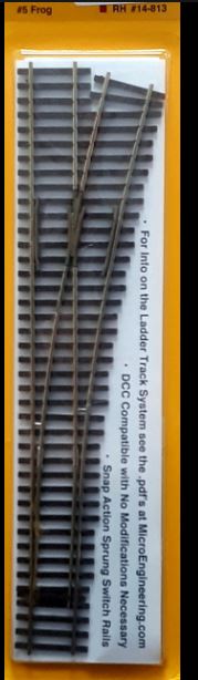 Micro Engineering 14-813 HO Scale Turnout