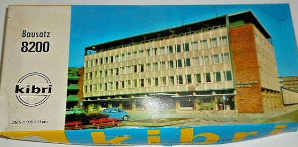 Kibri 8200 HO Vintage Two Story City Office Building Kint
