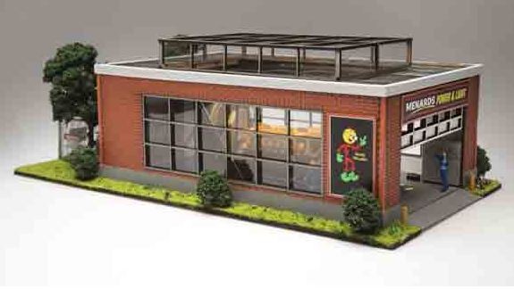 Menards 279-3051 O Scale Menards Power and Light Building